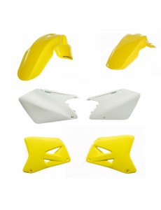KIT PLÁSTICOS STANDART ACERBIS SUZUKI RM 125 2003-2009 COR ORIGINAL